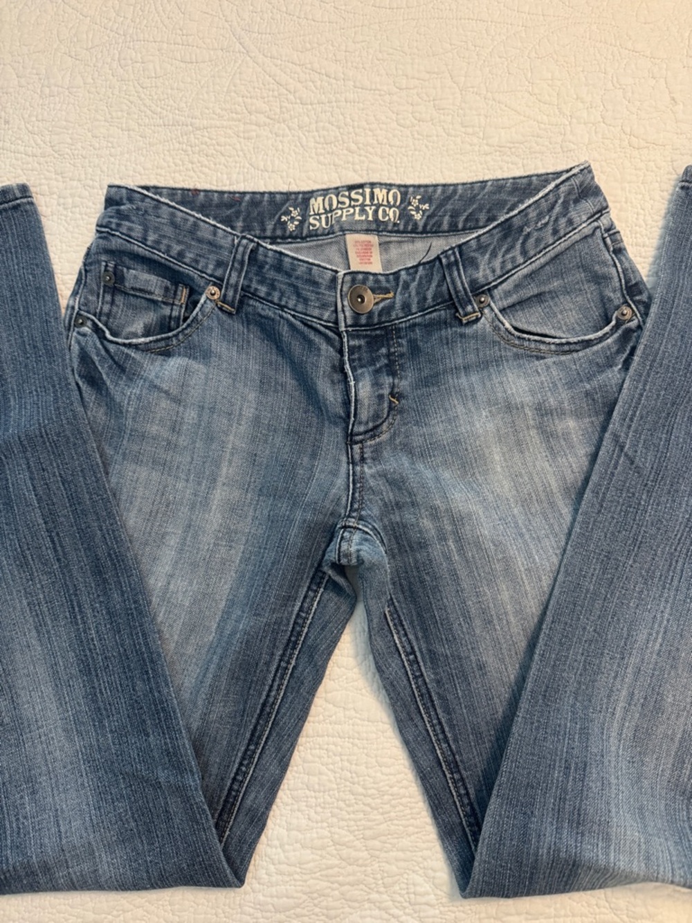 Mossimo Supply Co. Women's Light Blue Skinny Jeans